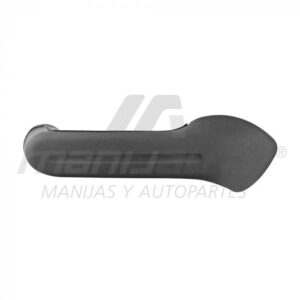 107455 MANIJA INTERIOR VW GOLF 00-06/JETTA CLASICO 08-15/A4 99-05  1 PIEZA LISA NEGRO PLASTICO SOLO MANGO DELANTERA/TRASERA IZQUIERDA