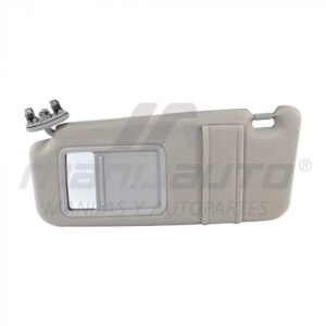 107447 VISERA TY CAMRY 06-11  1 PIEZA GRIS PLASTICO TIPO ORIGINAL DELANTERA IZQUIERDA