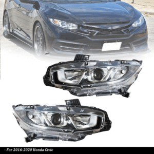 FAR1651 FARO HONDA CIVIC 16-20 C/LUPA F/CROMADO (JGO FAROS LH/RH)