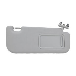 109508 VISERA TY YARIS SEDAN/HATCHBACK 06-11 1 PIEZA CON ESPEJO SIN LUZ GRIS OBSCURO PLASTICO CHIN MANIJAUTO 74310-52710-B3 TIPO ORIGINAL DERECHO DELANTERA