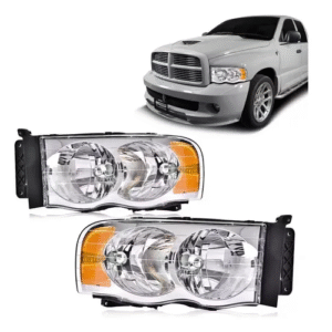 FAR1664 FARO DODGE RAM 02-06 F/CROMADO (JGO FAROS LH/RH)