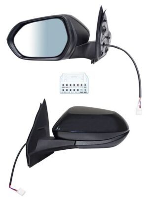 ELTYA23EL ESPEJO YARIS 4P 23-25 ELECT P/PINT 3 PINES 250725 IZQ