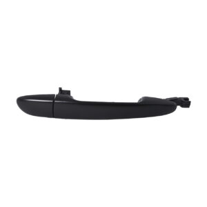 012-3018-30 MANIJA EXTERIOR TY YARIS R 16-20 SIN HOYO PARA LLAVE SIN SENSOR PLASTICO LISA NEGRO 1 PIEZA TRASERA DER