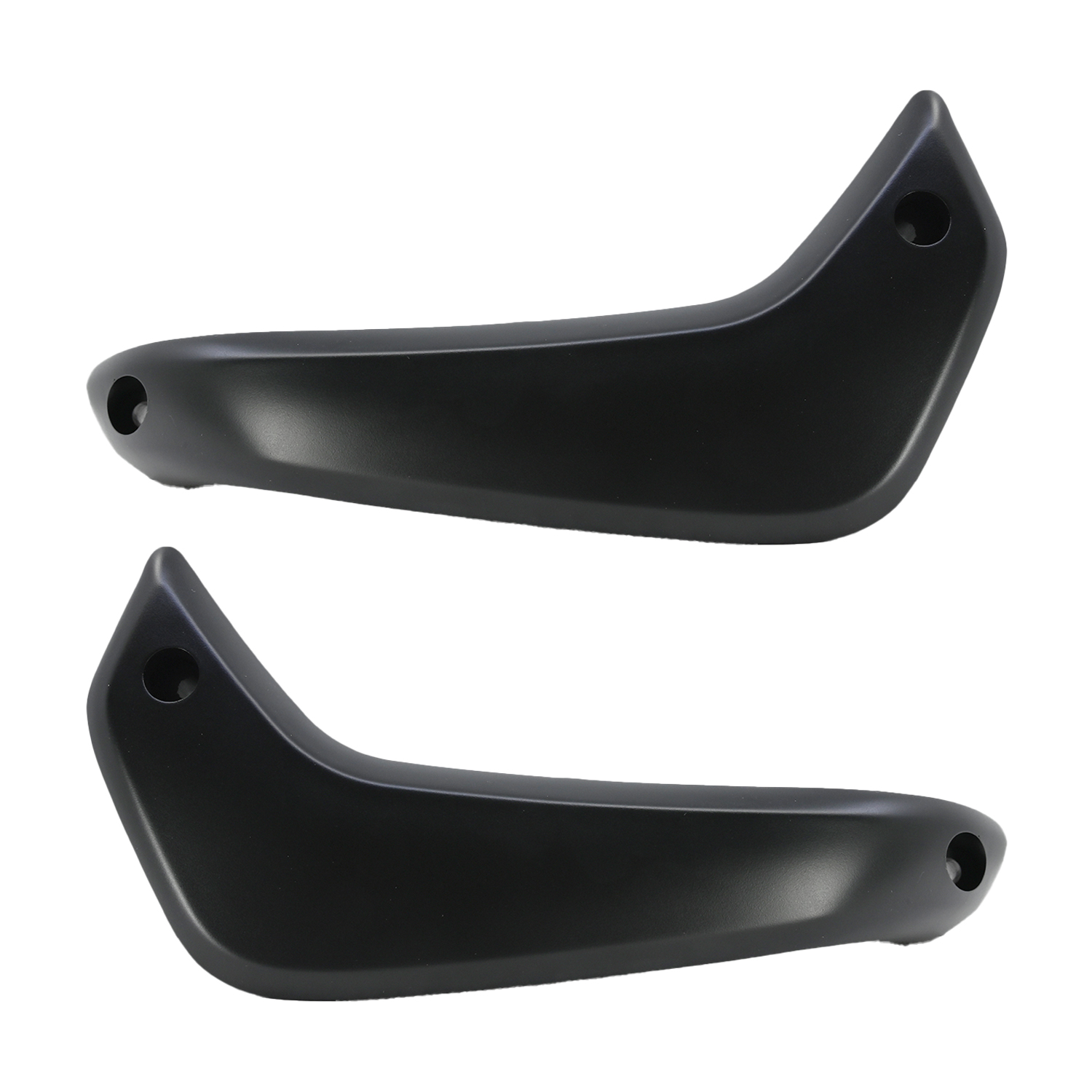 108861 MANIJA INTERIOR FD FIESTA HATCHBACK 11-19/ FD FIESTA SEDAN 11-19/ CON HOYO PARA TORNILLO JUEGO 2 PIEZAS LISA NEGRA PLASTICO SOLO MANGO PARA VIDRIO MANUAL CHIN MANIJAUTO D2BBA23943CA35B8/D2BBA23942CA DERECHO/IZQUIERDO DELANTERA