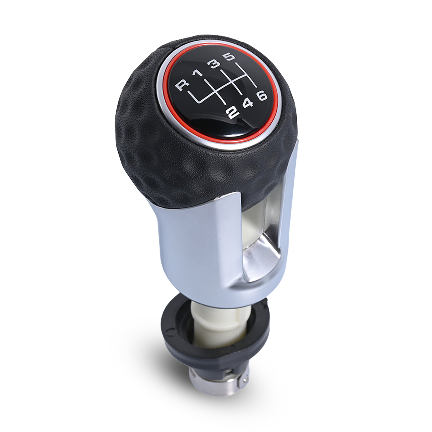 109593 PERILLA AD A3 13-20/ VW GOLF 13-20/ VW GOLF GTI 13-20/ VW JETTA 11-18/ ST LEON 13-20/ DE PALANCA NEGRO/GRIS 6 VELOCIDADES TIPO ORIGINAL CHN 5GM711113DCBR