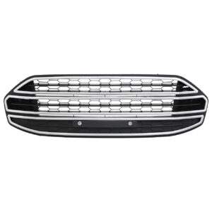 204-1208-13 PARRILLA FASCIA DELANTERA FD ECOSPORT 13-17 F/CROMADO CN