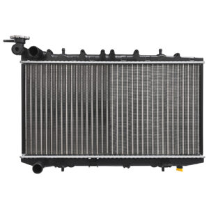 230-2321-01 RADIADOR NS TSURU III 92-02 L4 1.6 LTS 8 VALVULAS STD C/S AA 12 1/2X25 5/16X34MM ALUM MEC POLAR