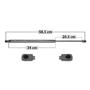60318 AMORTIGUADOR 5TA PUERTA CV BLAZER (S10) 95-04/ CR PT CRUISER 07-10/ 58.5 34 20.5 ENTRADA TIPO 9 ENTRADA 2 TIPO 9 645 145 65.77 705 158.49 71.89 MANIJAUTO 6381 TUR