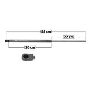 60323 AMORTIGUADOR 5TA PUERTA CV ASTRO 85-05/ GM SAFARI VAN 85-01/ 55 30 22 ENTRADA TIPO 9 ENTRADA 2 TIPO 0 445 100.04 45.38 505 113.53 51.5 MANIJAUTO 6989 TUR