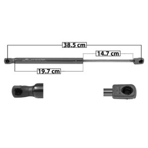 60343 AMORTIGUADOR COFRE HY SONATA 11-14 38.5 19.5 14.5 ENTRADA TIPO 9 ENTRADA 2 TIPO 9 390 87.68 39.77 330 74.19 33.65 MANIJAUTO SP-8582 TUR DERECHO/IZQUIERDO
