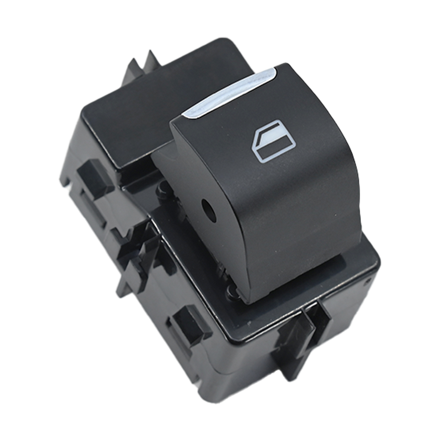 71723 CONTROL ELECTRICO FD EDGE 15-16/ FD EXPEDITION 18-24/ FD F-150 15-20/ FD FUSION 13-20/ FD LOBO 15-20/ FD MUSTANG 16-24/ DE ELEVADOR 5 PINS 1 TECLA NEGRO FILO CROMADO 12 V CC CHIN MANIJAUTO DERECHO DELANTERA