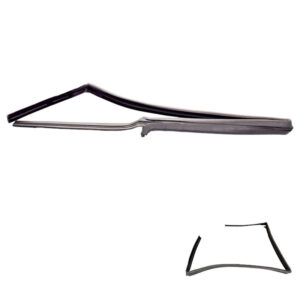 75132 MOLDURA BOTAGUA NS D21 USA TYPE 87-89/ NS D21 MEX TYPE 94-07/ NS HARDBODY 86-92/ NS PATHFINDER 87-95/ 2 PUERTAS CABINA REGULAR Y MEDIA CABINA 1 PIEZA NEGRA HULE CORREDERA GENERICA TIPO ORIGINAL TWN 80330-01G60 DERECHO DELANTERA