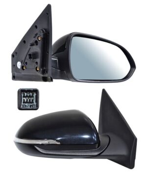 ELKRI18ER3 ESPEJO KIA RIO 18-23 ELECT P/PINT C/DIRECC 6 PINES DER