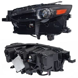 FMC3020LL FARO MAZDA CX30 20-24 F/NEGRO C/LEDS C/LUPA C/LUZ DIA C/MOTOR 627 250905 NZL IZQ