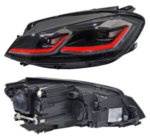 FVGO18LL FARO GOLF GTI 18-20 LEDS S/ REFLEJANTE 842 NZL 250725 IZQ