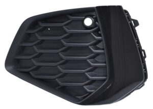 PAA322SL REJILLA AUDI A3 22-24 S-LINE S/FARO NIEBLA C/HOYO P/SENS FILO NEGRO IZQ