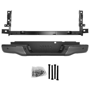 206-1230-27 DEFENSA TRASERA FD RANGER 23-26 (U.T.P.) GRIS C/HOYO P/SENSOR