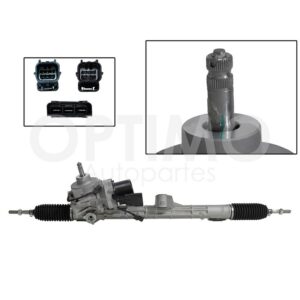 DMNH0130 CREMALLERA HONDA ACCORD 2.4L/3.5L  13-17 ELECTRONICA C/MODULO C/BIEL S/TER