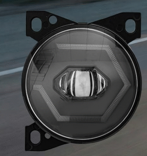 MZ-6673-L FARO NIEBLA KW KENWORTH T660 08-20 IZQ LH NEGRO