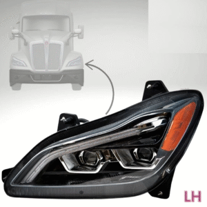 MZ-6958-L FARO KW KENWORTH T680 NUEVA GENERACION 21-25 C/LUPA C/LEDS 7 PINES IZQ