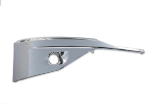 MZ-6981E-01-R DEFENSA FASCIA KW KENWORTH T680 NUEVA GENERACION 21-25 CROMADO CON HOYO PARA FARO DE NIEBLA DERECHO RH