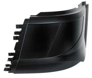 MZ-7381-01-L ALERON DEFENSA FASCIA LATERAL SIN HOYO PARA FARO DE NIEBLA VOLVO VNL VL 15-17 IZQUIERDO LH