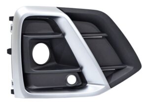 PAQ521FGR REJILLA AUDI Q5 21-24 P/FARO NIEBLA C/HOYO P/SENS C/MOLD SATIN NEGRA 260206 288 DER