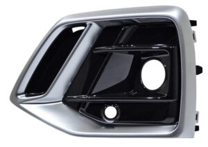 PAQ521FPL REJILLA AUDI Q5 21-24 P/FARO NIEBLA C/HOYO P/SENS C/MOLD SATIN LISA 260123 288 IZQ