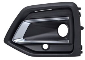 PAQ521FSL REJILLA AUDI Q5 21-24 P/FARO NIEBLA C/HOYO P/SENS C/MOLD CENT SATIN NEGRA 260123 288 IZQ