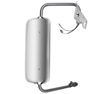 MZ-8801E-R ESPEJO FR FREIGHTLINER CENTURY / COLUMBIA 08-17 ELECT C/DESEMP CROMADO CON BRAZO GRIS DER RH