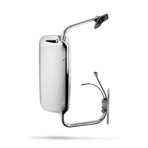 MZ-8801ES-R ESPEJO FR FREIGHTLINER CENTURY / COLUMBIA 08-17 ELECT C/DESEMP CROMADO CON BRAZO ACERO INOX DER RH