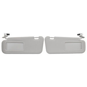001-1901-07 VISERA MZ 3 10-13 JUEGO 2 PIEZAS CON ESPEJO CON LUZ GRIS PLASTICO DELANTERA DER/IZQ