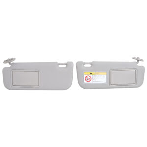 001-3004-15 VISERA TY COROLLA 14-19 2 PIEZAS CON ESPEJO SIN LUZ GRIS PLASTICO DELANTERA DER/IZQ