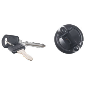 002-0602-05 CILINDRO DE IGNICION CV ASTRO 95-05 METAL NEGRO CORRUGADO SIN CANDADO CON LLAVE DELANTERA IZQ