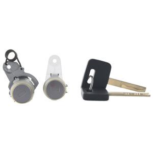 002-0614-15 CILINDRO DE PUERTA CV CHEVY 94-12 METAL CROMO JUEGO CON LLAVES DELANTERA (PARA BASE MOD 96212) DER/IZQ