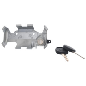 002-0614-17 CILINDRO DE PUERTA CV CHEVY 94-03 METAL CROMO CON BASE PARA MANIJA EXTERIOR DELANTERA IZQ