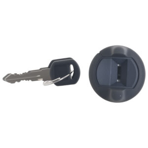 002-0615-15 CILINDRO DE IGNICION CV CHEYENNE 95-98 NEGRO CORRUGADA METAL SIN CANDADO CON LLAVE DELANTERA IZQ