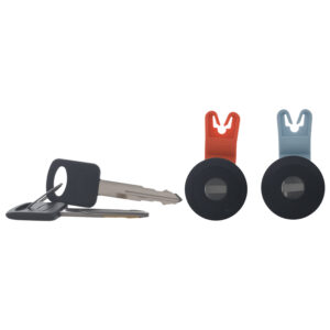 002-1214-06 CILINDRO DE PUERTA FD EXPLORER 95-01 METAL NEGRO JUEGO DELANTERA DER/IZQ