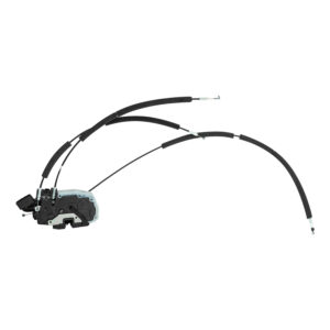 002-2317-02 CHAPA DE PUERTA NS ROGUE 15-22 NEGRO METAL ELECTRICA CON CHICOTES 2 PINES DELANTERA DER