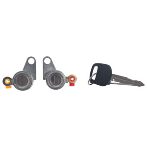 002-3004-18 CILINDRO DE PUERTA TY COROLLA 92-97 METAL CROMO JUEGO CON LLAVES DELANTERA DER/IZQ