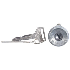 002-3007-21 CILINDRO DE IGNICION TY HILUX 89-95 METAL CROMO CON LLAVE DELANTERA IZQ