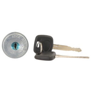 002-3007-23 CILINDRO DE IGNICION TY HILUX 05-15 CROMADO METAL CON LLAVE DELANTERA IZQ