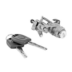 002-3111-10 CILINDRO DE CAJUELA VW GOLF 00-06 METAL CROMO CON LLAVE TRASERA
