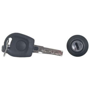 002-3115-17 CILINDRO DE IGNICION VW POINTER 00-10 METAL NEGRO CON LLAVES DELANTERA IZQ