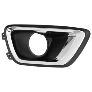 003-0616-10 REJILLA FASCIA DELANTERA CV COLORADO 16-20 C/HOYO P/FARO C/MOLDURA CROMADA DER