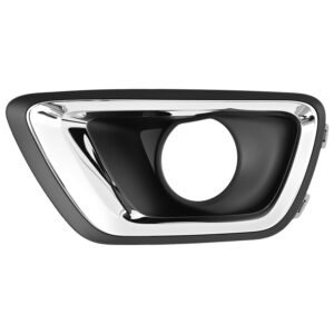 003-0616-11 REJILLA FASCIA DELANTERA CV COLORADO 16-20 C/HOYO P/FARO C/MOLDURA CROMADA IZQ