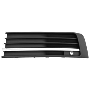 003-3123-21 REJILLA FASCIA DELANTERA VW TRANSPORTER 16-20 CORRUGADA C/HOYO P/SENSOR C/MOLDURA CROMADA IZQ