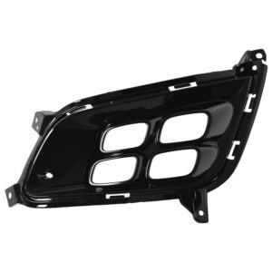 003-3505-11 REJILLA FASCIA DELANTERA KI OPTIMA 14-15 NEGRA BRILLANTE C/HOYO P/FARO LED IZQ