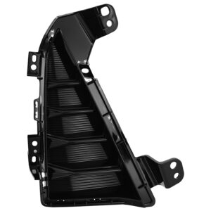 003-7900-01 REJILLA FASCIA DELANTERA GL COOLRAY 24-26 NEGRA BRILLANTE IZQ