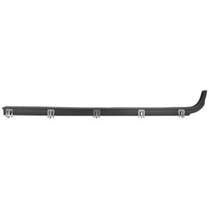 011-1202-21 MOLDURA CANUELA FD BRONCO 92-96 NEGRO 1 PIEZA EXTERIOR DELANTERA IZQ